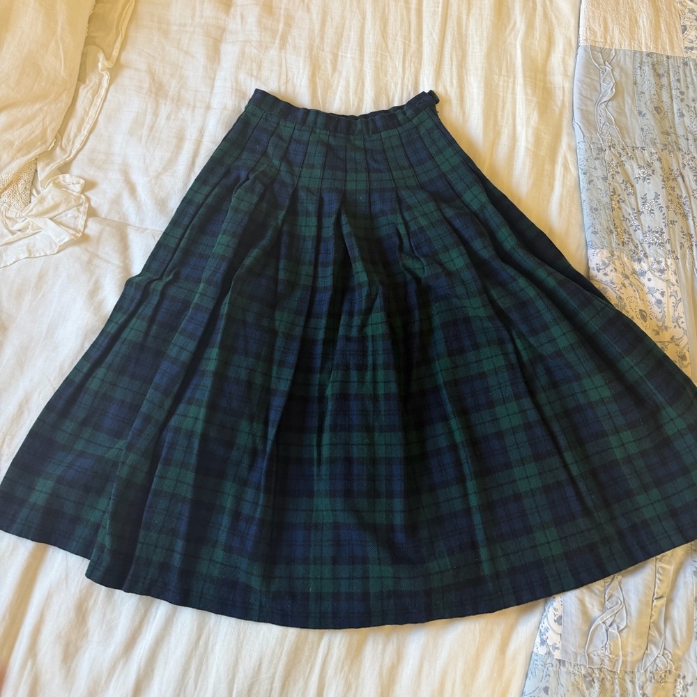 Pendleton Green and Blue Women's Skirt
